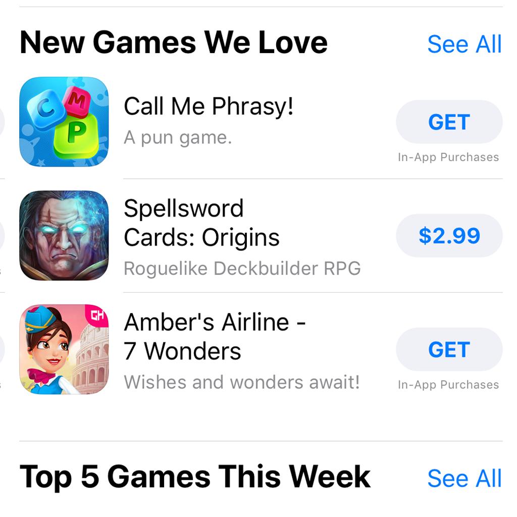 CallMePhrasy's tweet photo. Oh my gosh! We are so grateful for the feature of @CallMePhrasy on our launch day on the @AppStore! 😍👏🙌 JOIN IN ON THE PUN! https://t.co/ogFrQw203a https://t.co/PGdnVqjn2T