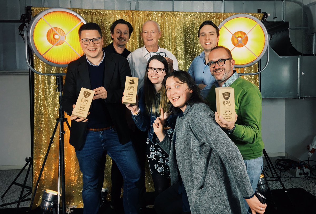 Lancering #Drainphalt i.s.m. @Gutzandglory wint 2x GOLD (Best Product Launch &amp; Best B2B Campaign) en nog een keer SILVER (PR) op de BOA - Best Of Activation &amp; BOCA - Best Of Content Awards <a href="/ACCBelgium/">ACC Belgium</a>! #BOA19 #BOCA19 #bestofactivation #bestofcontent #proud #willemeninfra