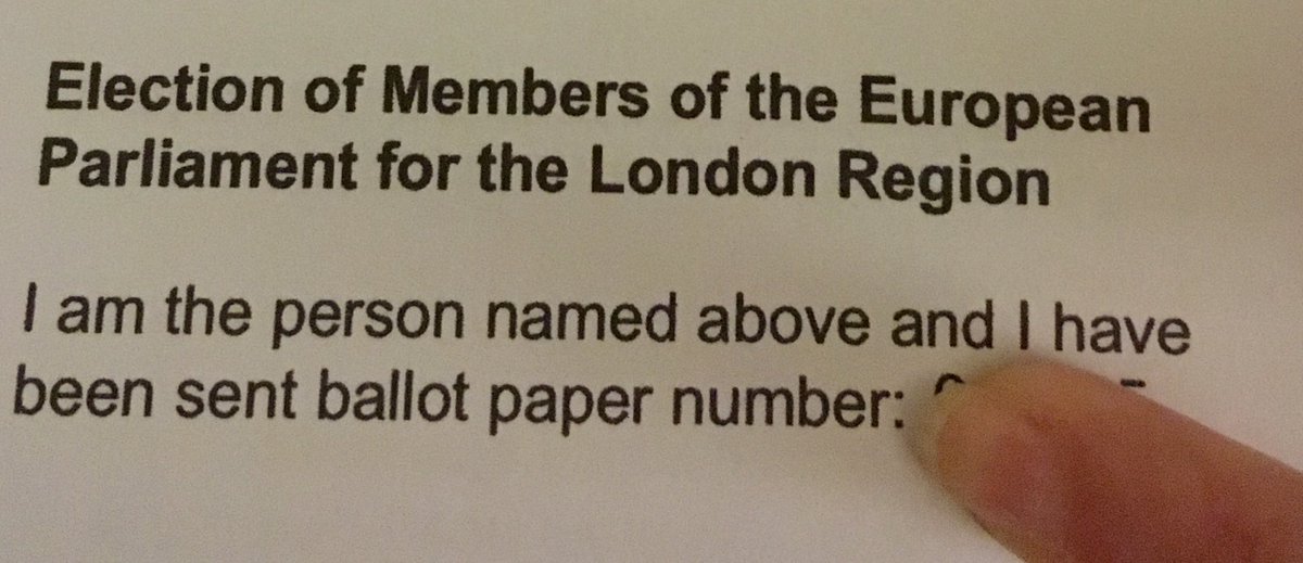 meejahoar's tweet photo. My postal ballot has arrived. GAME ON!!! #VoteProEU #StopBrexit https://t.co/EB77FoIvQ5