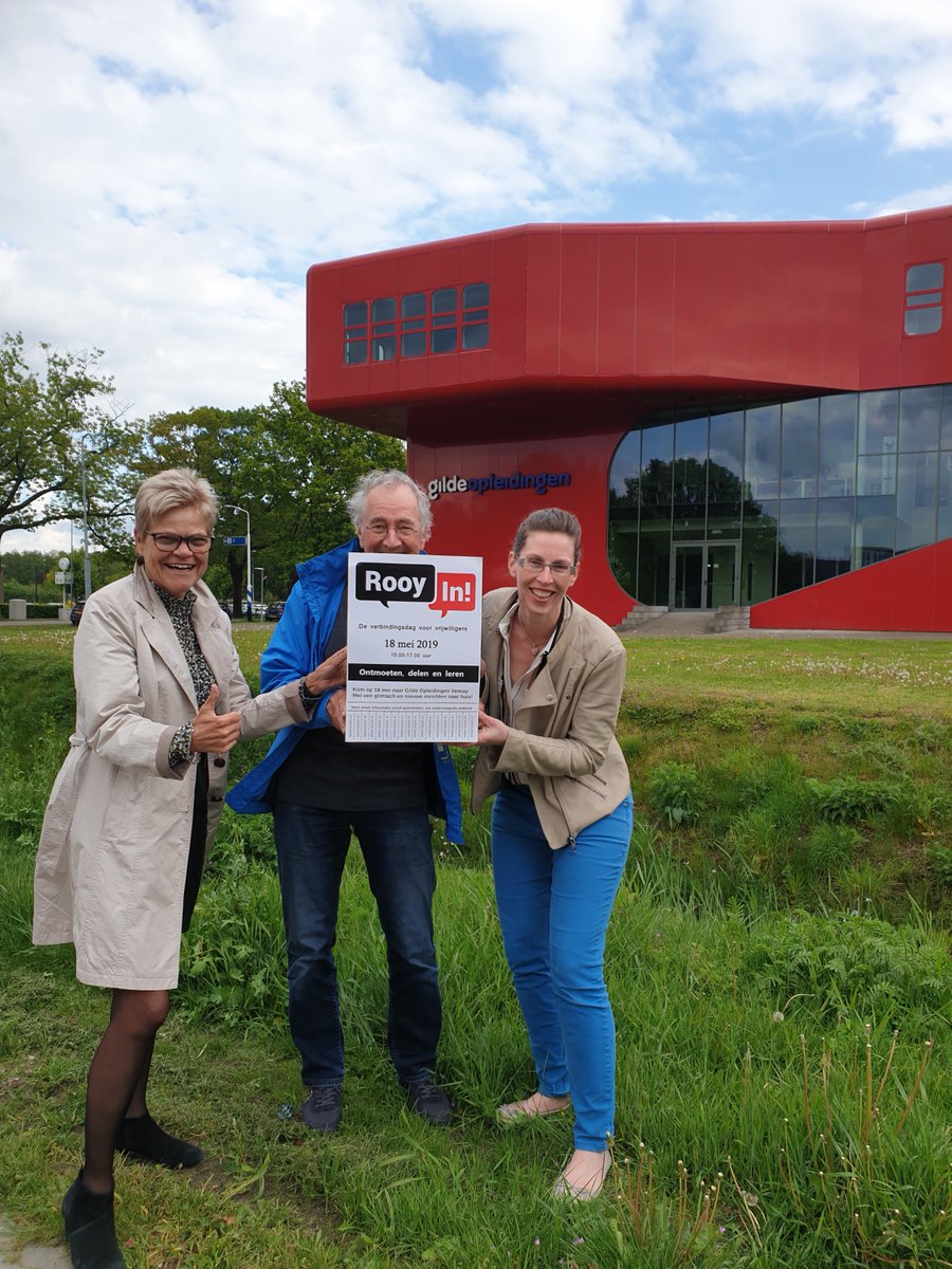 Vergeten in te schrijven? Doe het dan nu via rooyin.nl Zaterdag 18 mei, inloop 9.30 uur, start 10.00 uur. Afsluiting met gezamenlijke lunch om 13.30 uur #kennisfestival #vrijwilligers #verenigingen #bewonersinitiatieven #ontmoeten #leren #netwerken #gratis