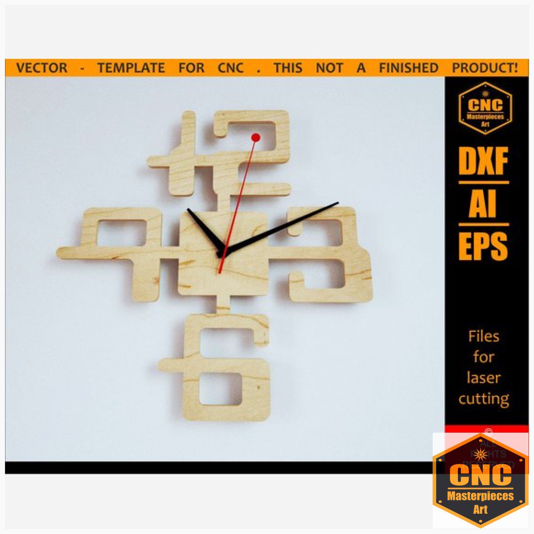 AllredBandw's tweet photo. Wooden clock on the wall . Decorative clockplywood,plastic,Plexiglas.Dxf CNC plan for laser cutting and https://t.co/z5PvKFYYTK.Wall decor clock. #ClockWooden #ClockOnTheWall 
$6.00
➤ https://t.co/7dyJzUEafi https://t.co/veb6r9JuEF