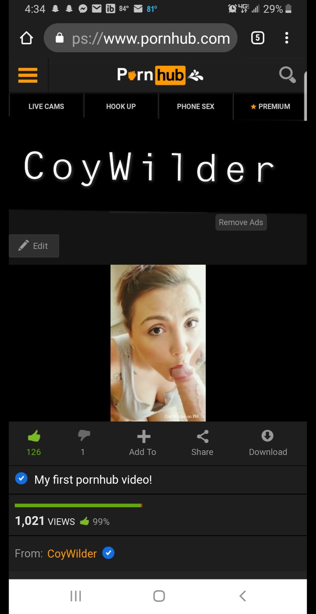 CoyWilder 🔞 49k!!! 😍🥰😘 on Twitter: "Thank you for 1000 views! I've made