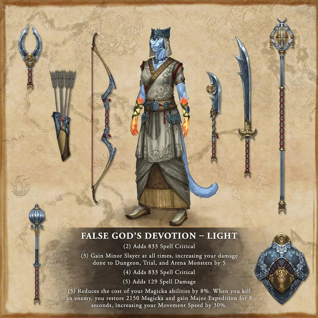 Smidighed Lyrical Identificere Loreseekers: Elder Scrolls Online Stream on Twitter: "Light armor set from  #Elsweyr's Sunspire trial. New meta? What do you think? #ElderScrollsOnline  #ESOFam https://t.co/jUI2OfGaQK" / Twitter