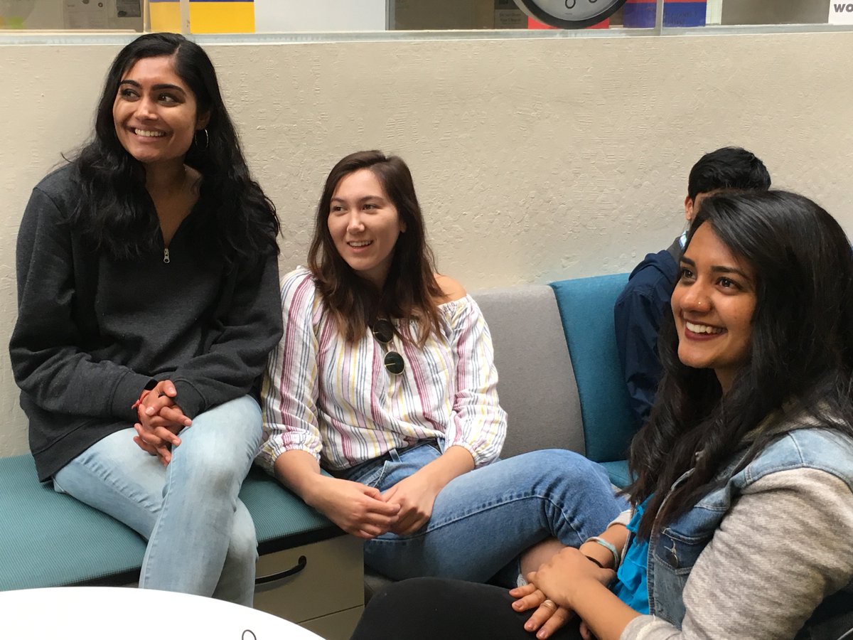 BerkeleyCDSS's tweet image. With pride &amp;amp; gratitude, sending off some of the amazing seniors who helped kindle and grow data science @ucberkeley #CalDataSci19 #community #trust #growth