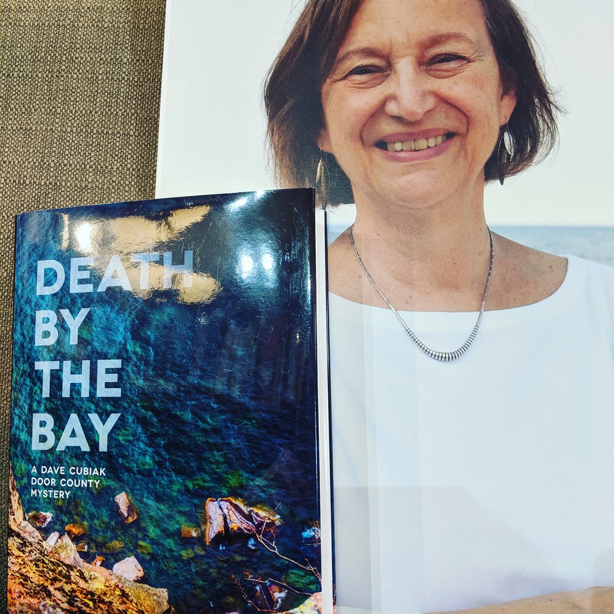 NovelBayBooks's tweet photo. We host a publication party from noon-4pm Sunday, May 26, for this fine lady, #PatriciaSkalka and her latest mystery #DeathByTheBay. #booksigning #conversation #snacks #bookstoresofinstagram #booklist #bookseller #bookstobuy #bookstoreadventures #doorcounty #sturgeonbay https://t.co/FFqVLja5pd