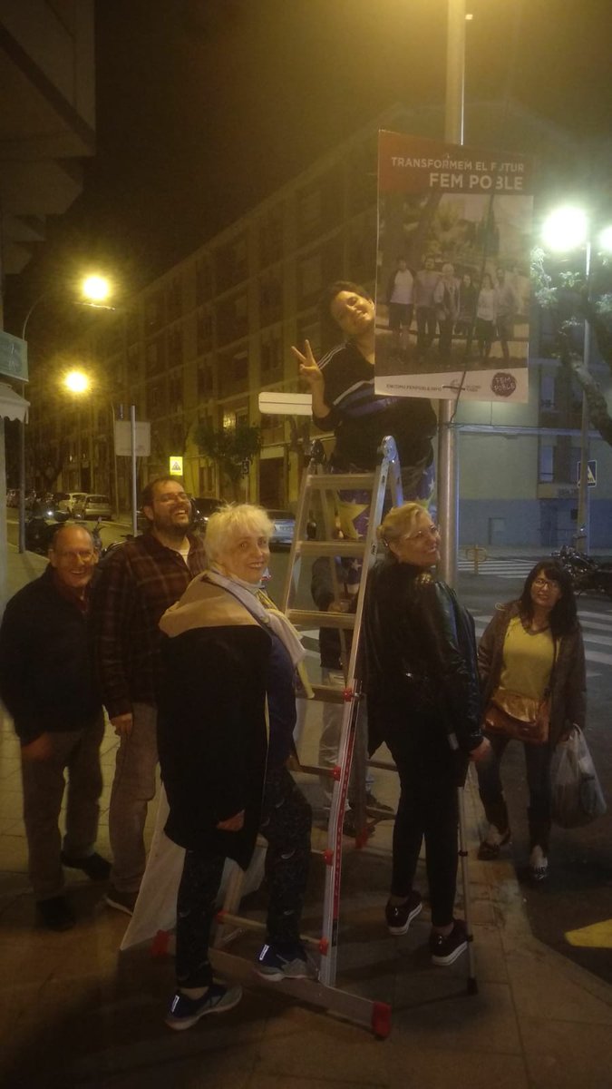 fempoblespribes's tweet photo. Comencem la campanya amb molta il•liusió per transformar el futur de Sant Pere de Ribes!!

#CondeAlcalde https://t.co/QU5dPJ7wU4