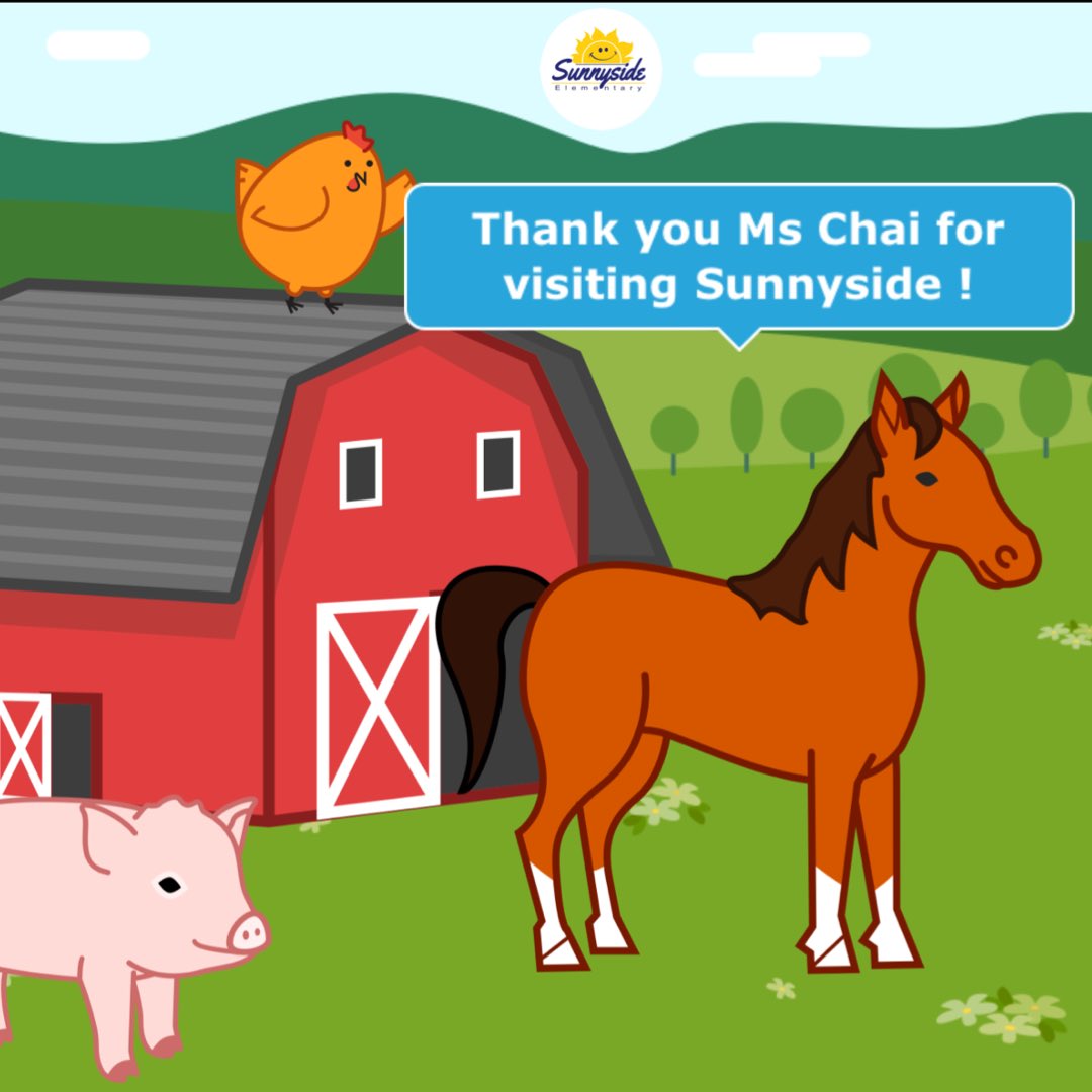Sunnysideggusd's tweet photo. @margchai visited today ! @Sunnysideggusd Kindergartens learned @ScratchJr by using a Farm scene and Animals to prepare for the upcoming Farm field trip. #ggusd #EveryoneCanCreate https://t.co/vTdOj0TUSS