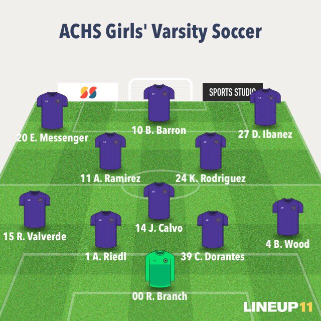 ArkCitySoccer's tweet photo. Varsity Starting 11 vs Winfield. Senior night match will begin at 5:30 pm with senior recognition at 5:20 pm. #wecontrolwhatwedo #oneteamonemind https://t.co/9JCaVARTRa