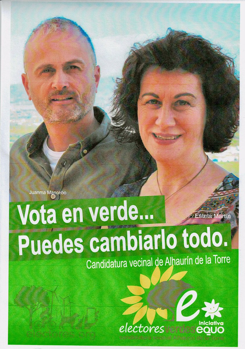 Nuestra candidata <a href="/estelamartin63/">Estela Martín</a> ayudando en la apegada de carteles en el inicio de la campaña del #26M