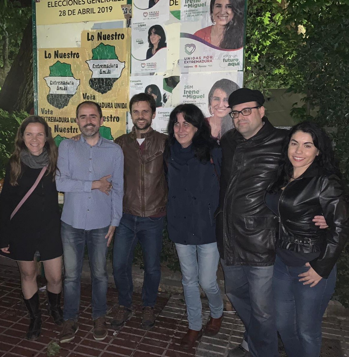 coalicionxcc's tweet photo. Empieza la campaña. #UnidasPodemosPorCaceres https://t.co/ERChGnogRa