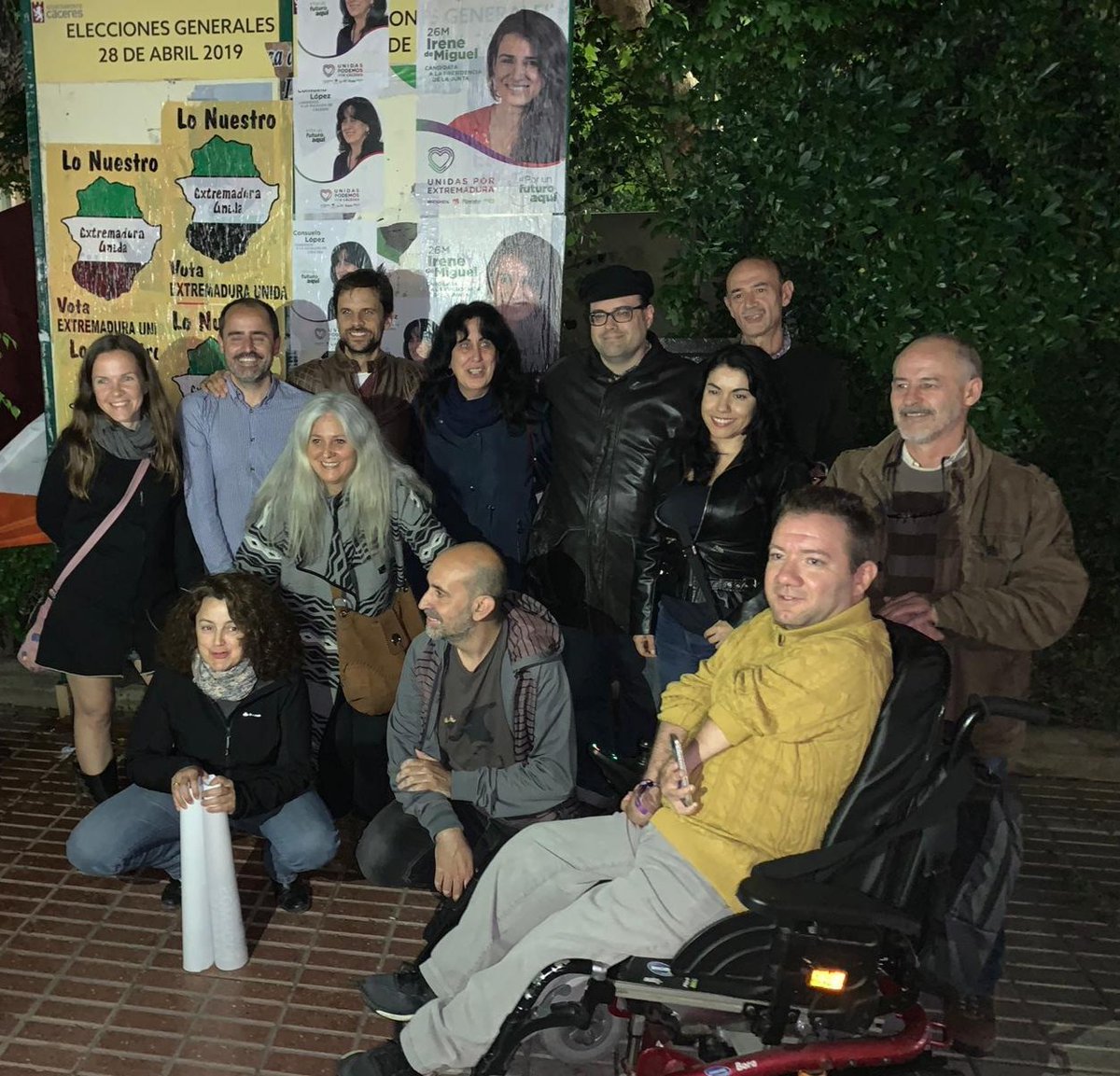 coalicionxcc's tweet photo. Empieza la campaña. #UnidasPodemosPorCaceres https://t.co/ERChGnogRa