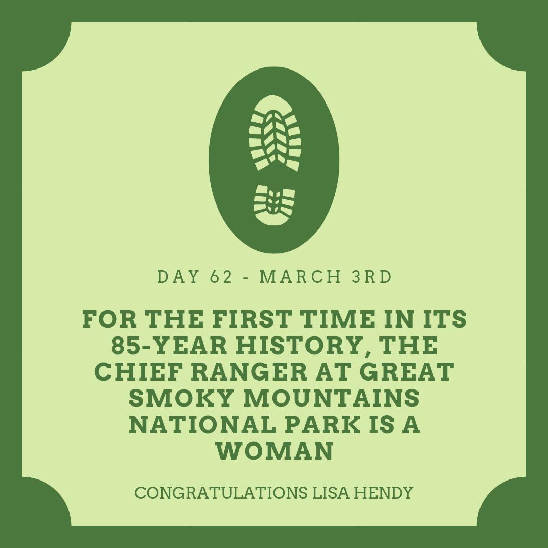 FeelFrisson's tweet image. The most visited national park @GreatSmokyNPS in the U.S. appoints a woman as chief ranger for the first time in its history bit.ly/2YjuGyG Source: @thepointsguy