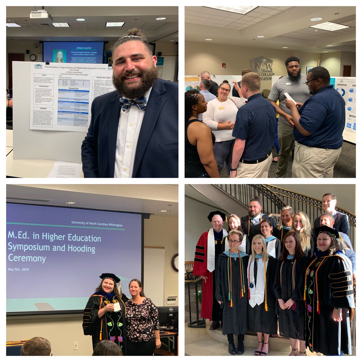 Bill Sterrett (@billsterrett) on Twitter photo Fantastic symposium & hooding ceremony w/ student posters and awards 🎓, regalia, and remarks! At <a href="/UNCWWatsonEd/">Watson College of Ed</a> learn more about great Higher Ed program uncw.edu/ed/el/highered… Fantastic symposium & hooding ceremony w/ student posters and awards 🎓, regalia, and remarks! At <a href="/UNCWWatsonEd/">Watson College of Ed</a> learn more about great Higher Ed program uncw.edu/ed/el/highered…