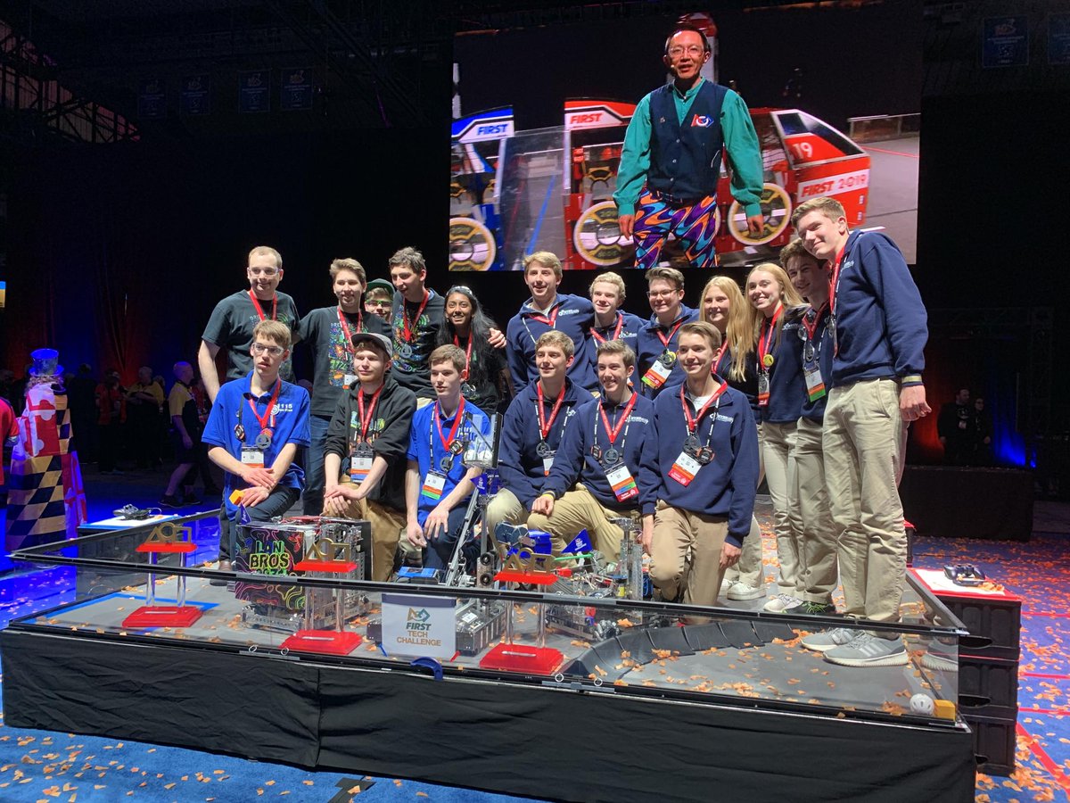 NyanRobotics's tweet image. Big Thanks to our World Champion alliance partners: 9971 @lanbrosftc and 11115 Gluten Free!