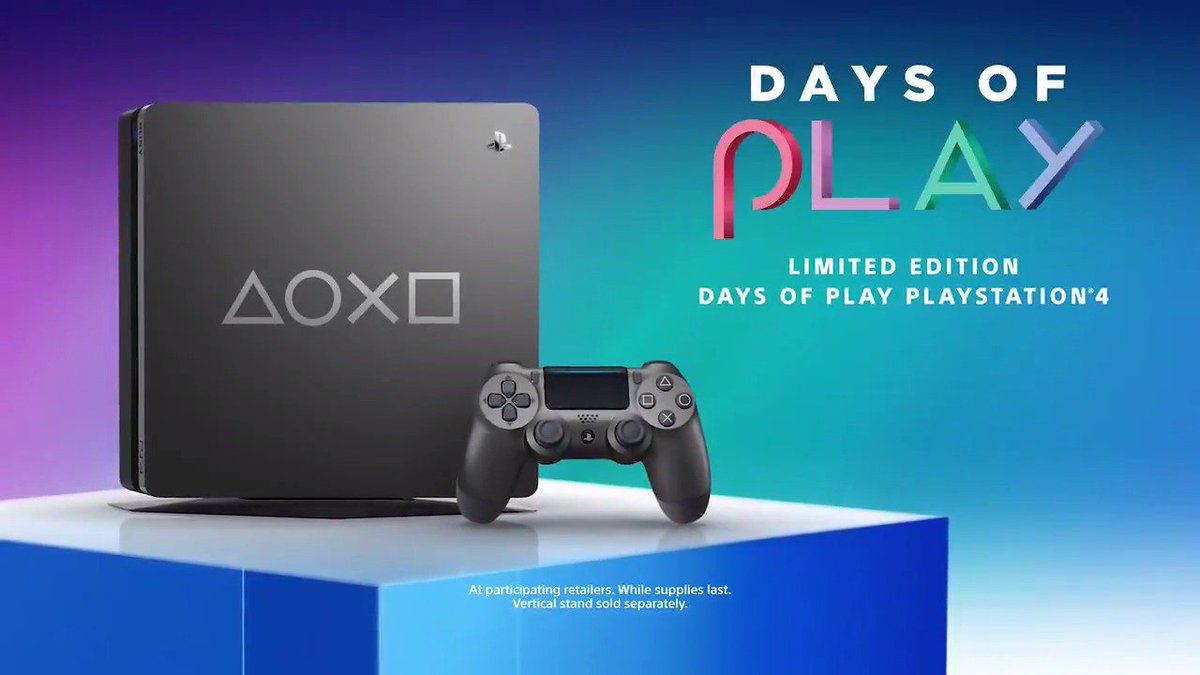 Walmart Canada Gaming Playstationca Announced Their Limited Edition Days Of Play Ps4 System In Steel Gray Stateofplay Playstation4 Daysofplay Walmartcanadagaming T Co Lysiodz0xw Walmart Canada Gaming Playstationca Announced Their Limited Edition Days Of Play Ps4 System In Steel Gray Stateofplay Playstation4 Daysofplay Walmartcanadagaming T Co Lysiodz0xw