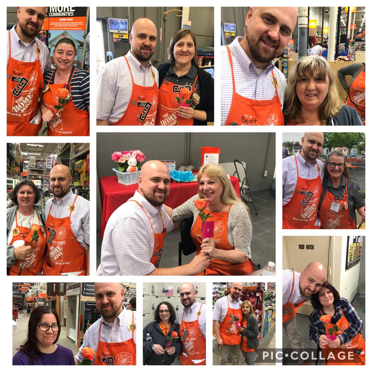 Orange Roses for the Wonderful Moms <a href="/4103/">Werner Ettlin</a>...We love you 😍 Thanks for all that you do😘