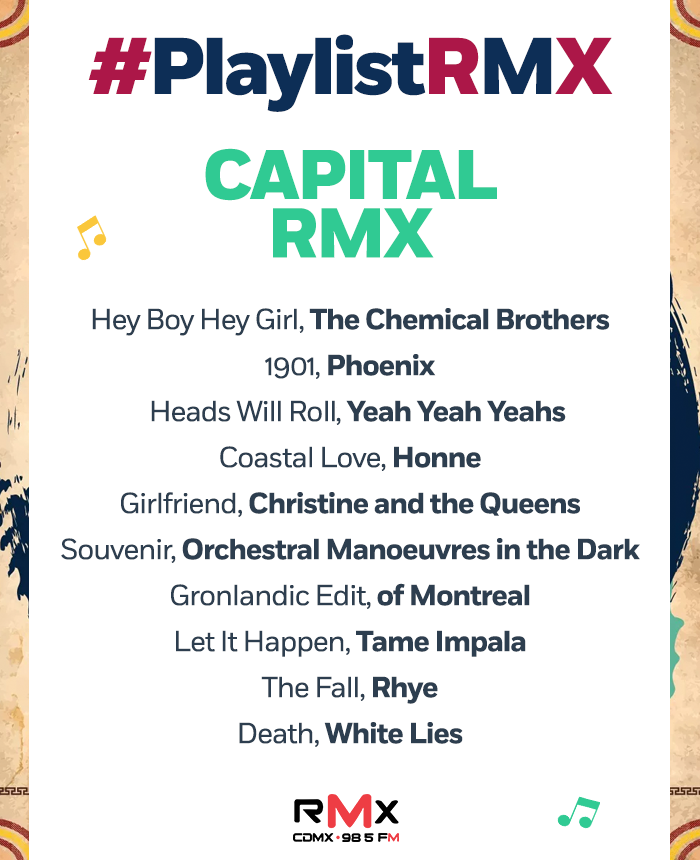 RMXradio's tweet photo. 🎶🎵 Te compartimos nuestra #PlaylistRMX del Festival Capital GDL https://t.co/sarzdXVwrL