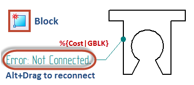edadirect's tweet photo. #MechEngineering #TechTip: When inserting callouts for blocks with custom properties in #SolidEdge, sometimes the text may appear as 'Error: Not Connected'. To resolve this, Alt+drag the callout handle and drop it anywhere on the block. https://t.co/D4l1Kysx9s https://t.co/rV0hdSSjGU