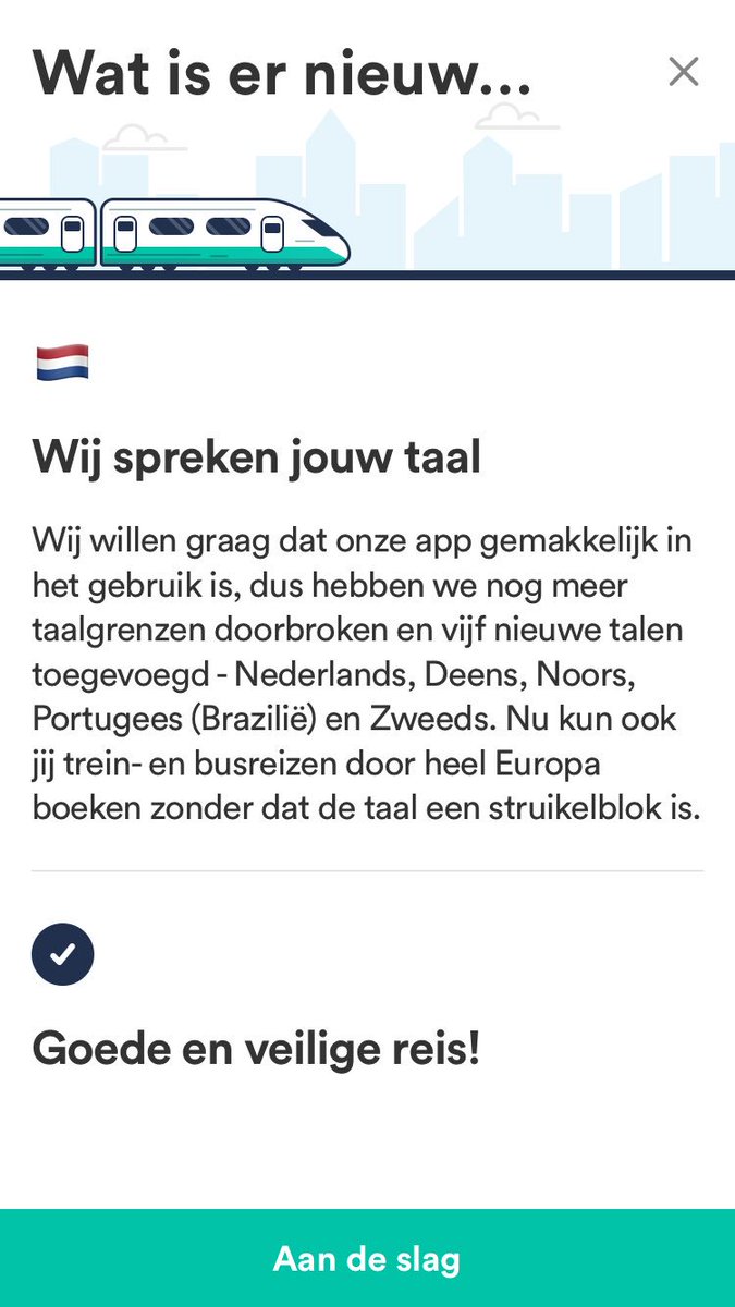 _aliaxe_'s tweet photo. Yay! Dankjewel @thetrainline 🇳🇱🇳🇱 https://t.co/GXt2DYMu7z