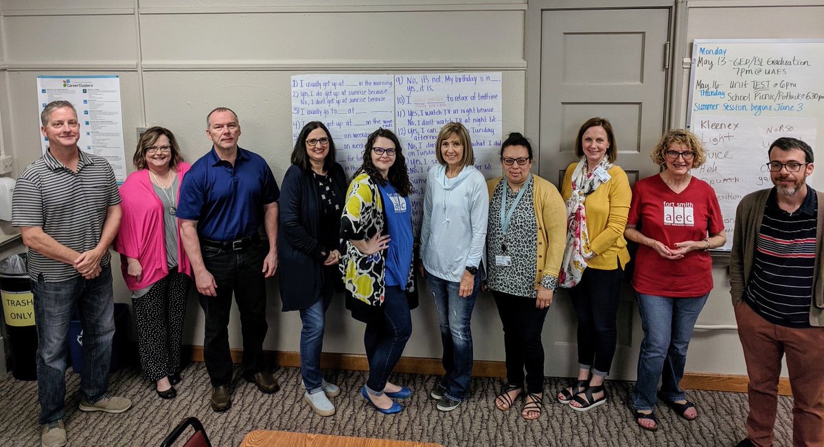 Fort Smith AEC is grateful for our awesome TEACHERS! Our friendly, professional teachers work day &amp; night across two counties to provide the small batch, artisan, hand-crafted adult education instruction you have come to expect from our center. Happy Teacher Appreciation Week!