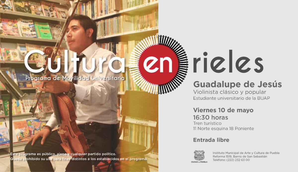 Festeja el 10 de mayo 🌹 a bordo del #TrenTurístico en las salidas de vespertinas de Puebla (16:50 h) y Cholula (17:40 h) ¡Los esperamos! 🚆