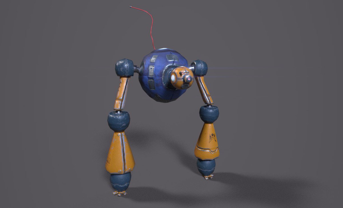 StefanWilliamsC's tweet photo. A few screenshots of my Worldskills 3D Digital Game Art 2019 submission 

#gamedev #gameart #substance #robots https://t.co/H25MWxkJrA