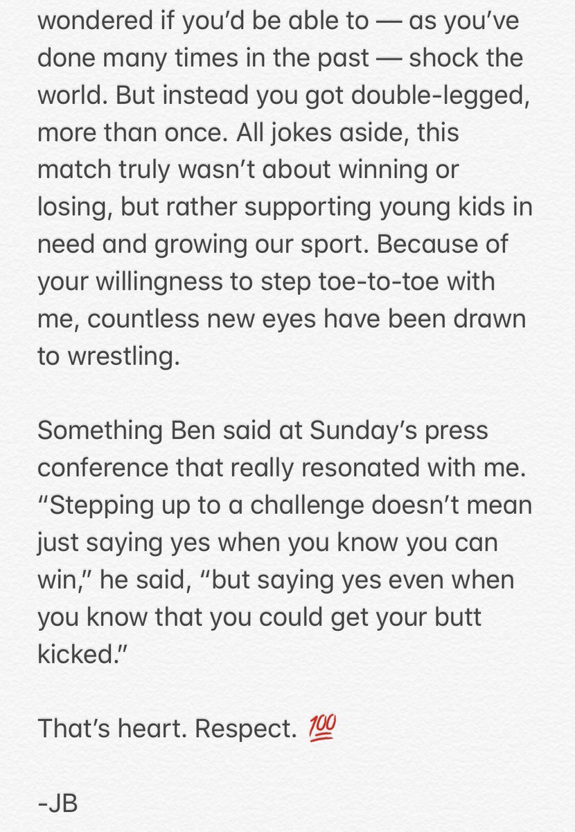 alliseeisgold's tweet image. Respect. 💯