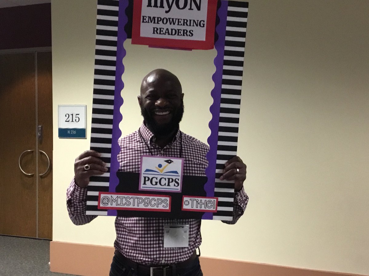 MISTpgcps's tweet photo. PGCPS M.I.S.T. Team would like to thank all the attendees who stopped by our Empowering Readers Poster Session at Common Ground 2019 https://t.co/qS8qoBGyzO