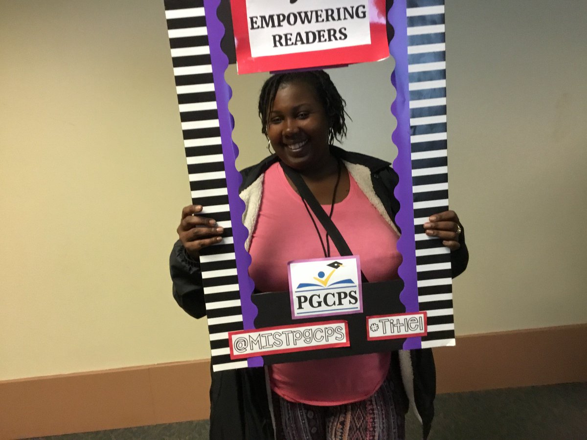 MISTpgcps's tweet photo. PGCPS M.I.S.T. Team would like to thank all the attendees who stopped by our Empowering Readers Poster Session at Common Ground 2019 https://t.co/Bxiv5RPiF7