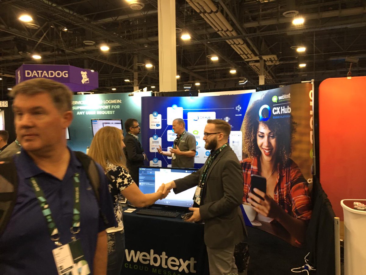 OctopusCX's tweet photo. Fantastic @servicenow #know19 conference and show, great partners, great tech, great people - best run show so far this year. Until next year!!! #cpass #messaging #sms #mms #Messenger https://t.co/RR7Akn4D97