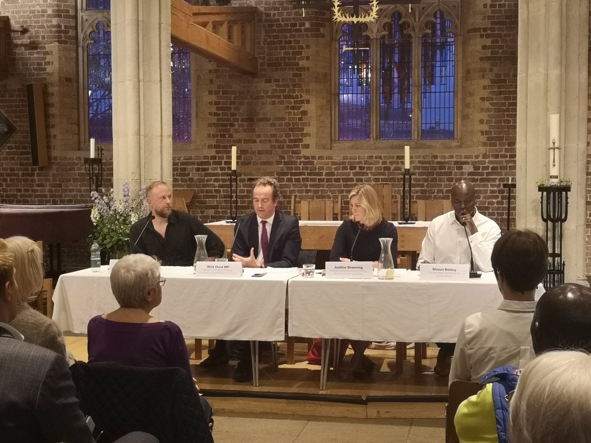ToktasNabi_Eng's tweet photo. Listening to @regenerateuk at tonight's panel #MakingLondonSafe was inspiring with @JustineGreening, @ShaunBaileyUK & @NickHurdUK
Importance of #SocialMobility & #MentalWellBeing was displayed.
Thank you Andy for those heart breaking stories shared with us. https://t.co/KBC0LPTuwg