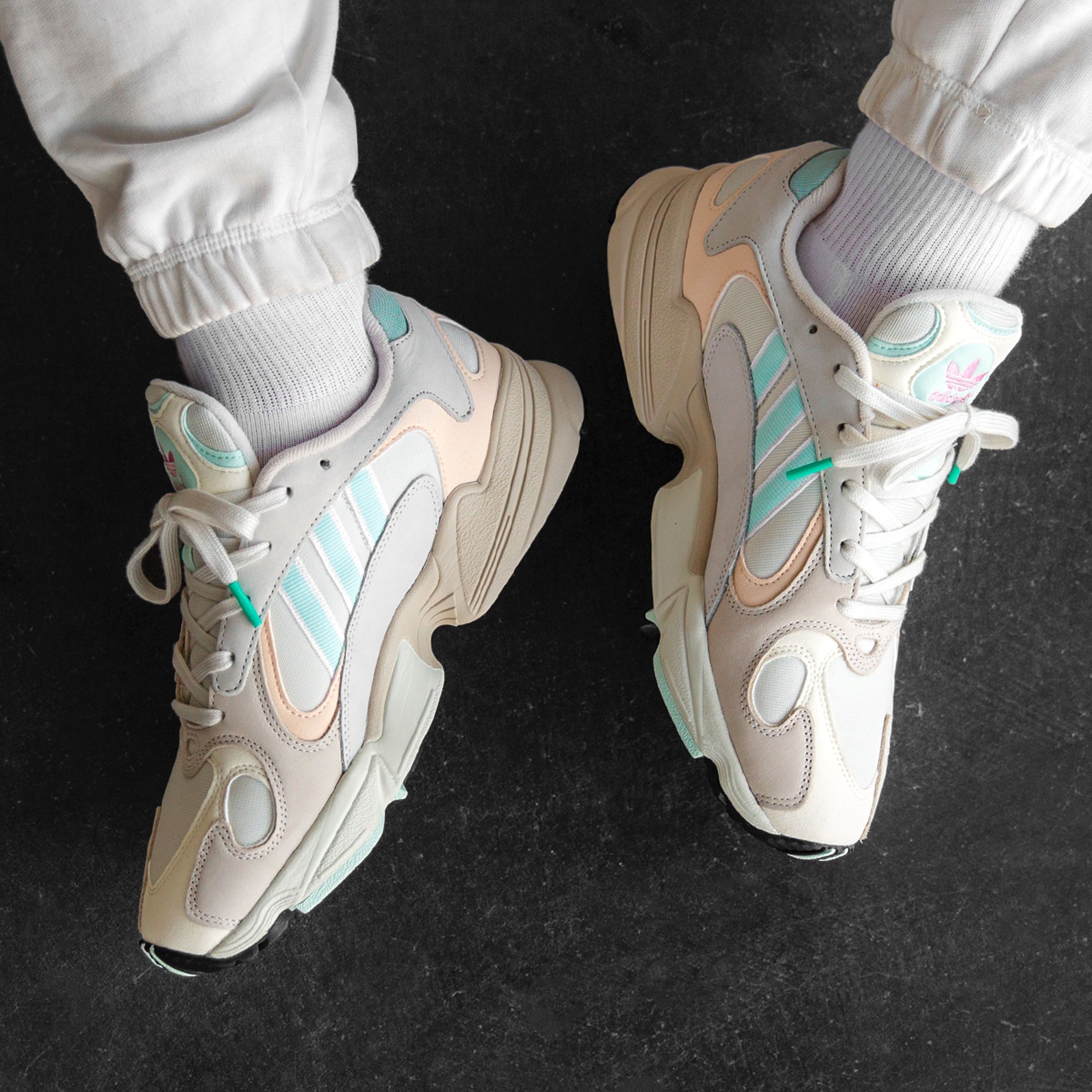 adidas yung 1 off white ice mint