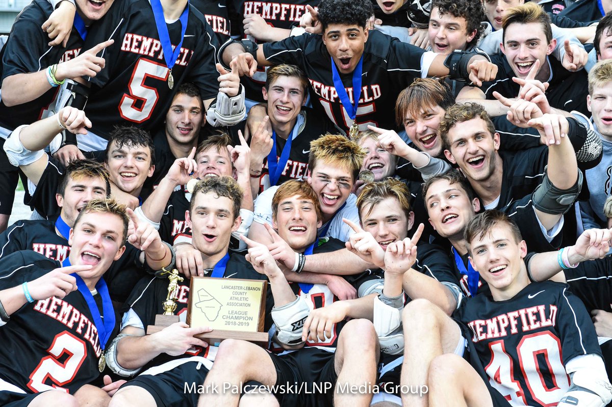 Mark22Photos's tweet photo. Hempfield celebrates their L-L League boys lacrosse championship! @JWalkLNP @HSDSportsScores @HempLax1 @LancasterSports https://t.co/KudLbXcWqw