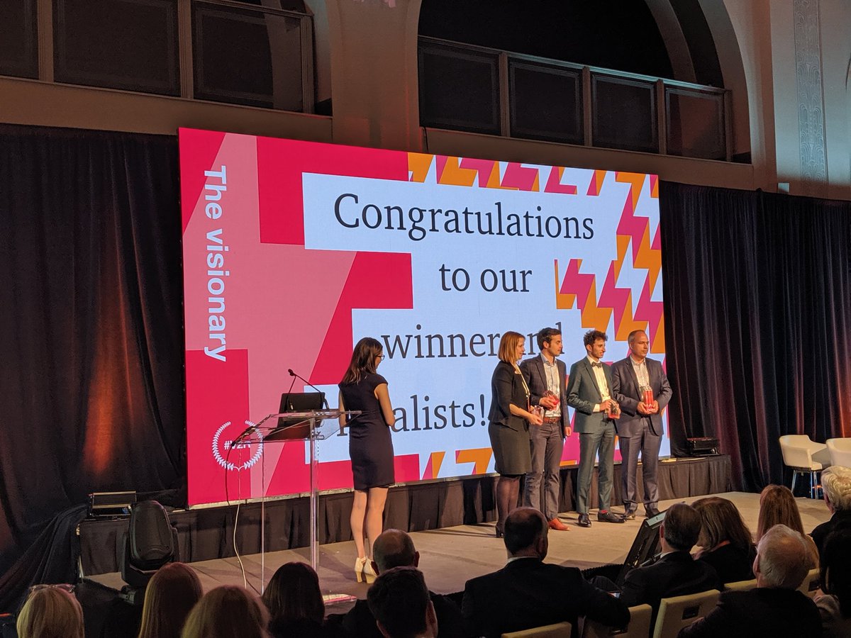 PwC_Canada's tweet image. That's a wrap. Congratulations to all of our 2019 #V2R Awards winners and finalists. We are proud to be part of Canada's innovation ecosystem and to recognize the organizations innovating boldly and creating new value coast to coast. See you next year.