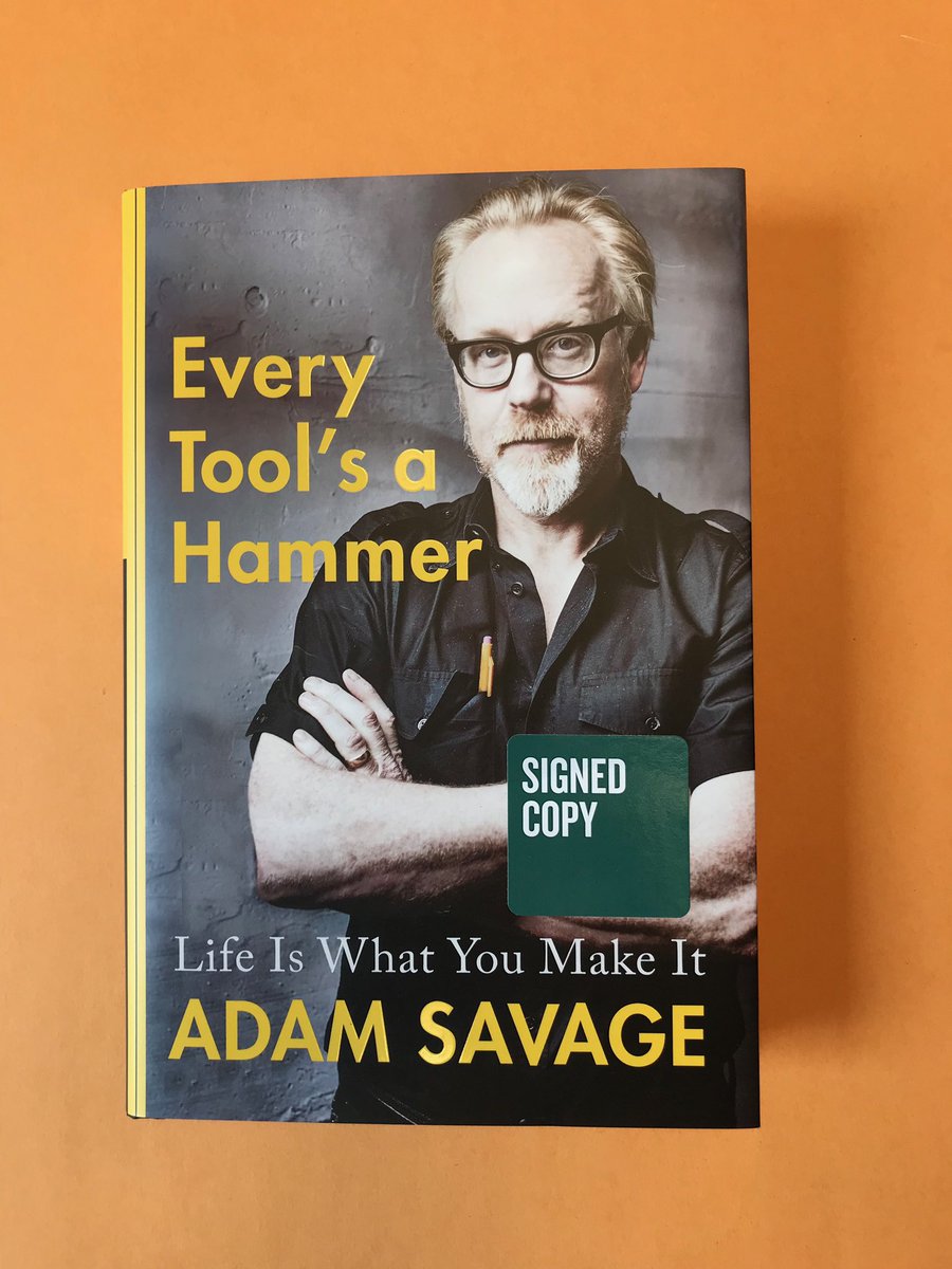 donttrythis's tweet image. If you can’t make any of my book tour appearances, you can still get a signed copy of #EveryToolsAHammer at @BNBuzz stores! Every U.S. store should have at least a few copies!