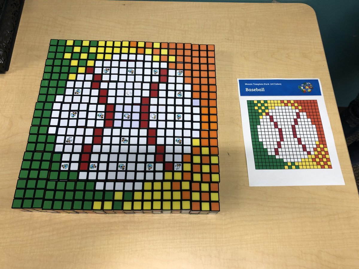 LHC_Dream's tweet photo. Mrs. Haverly’s class has been busy with Rubik’s cubes this week! https://t.co/AUFnOoLSDJ