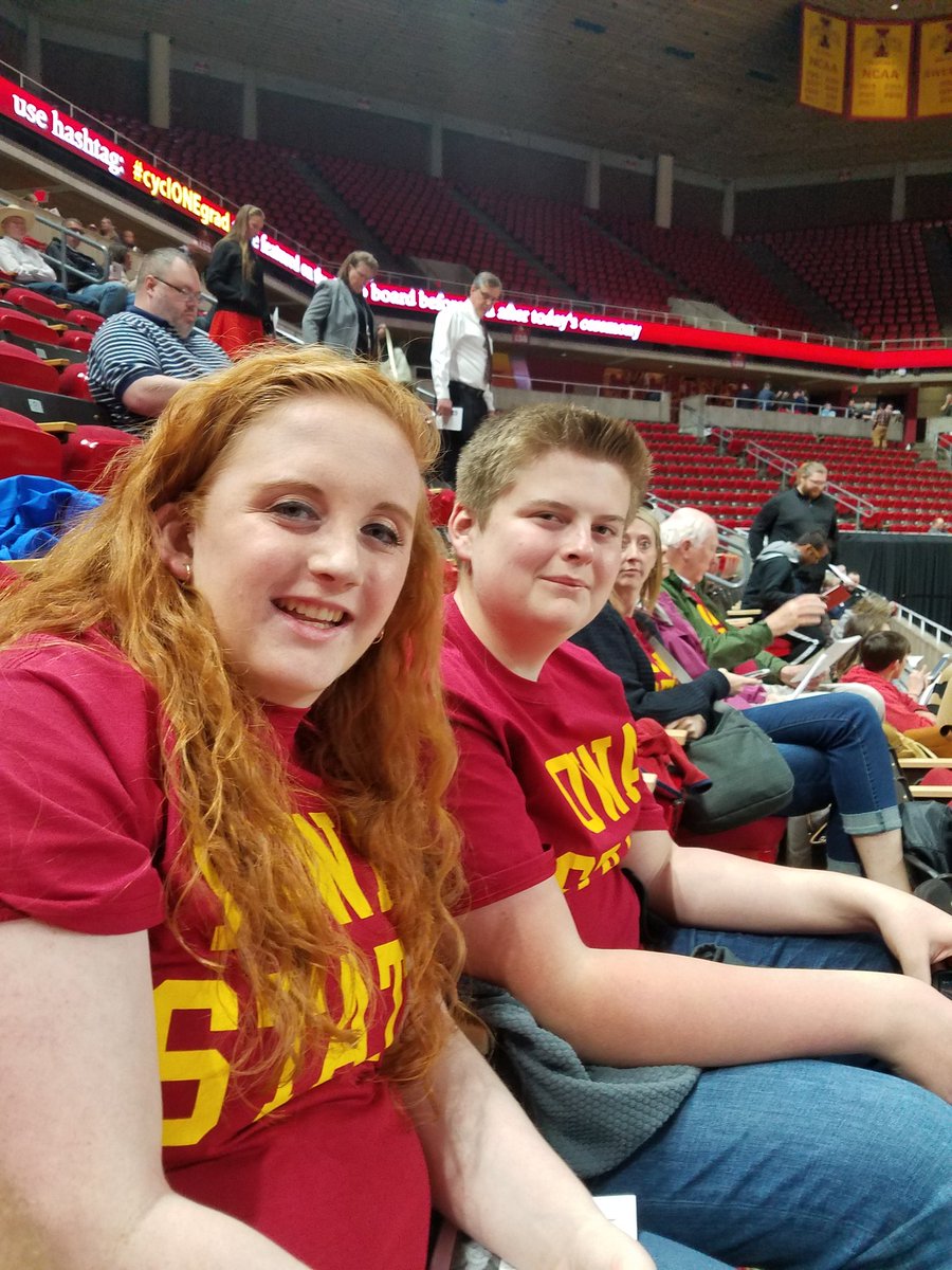 jeffkol's tweet photo. We're here supporting new Master Grad Kristin Kollbaum! #TeamKollbaum #cyclONEgrad https://t.co/hBamxuvKbt