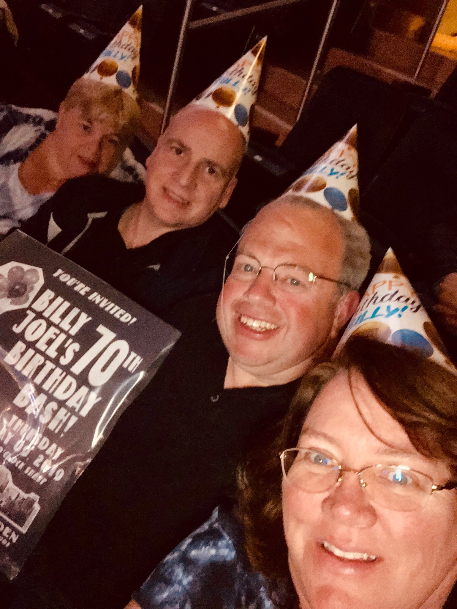 Happy Birthday Billy.  Let s rock the night away. 