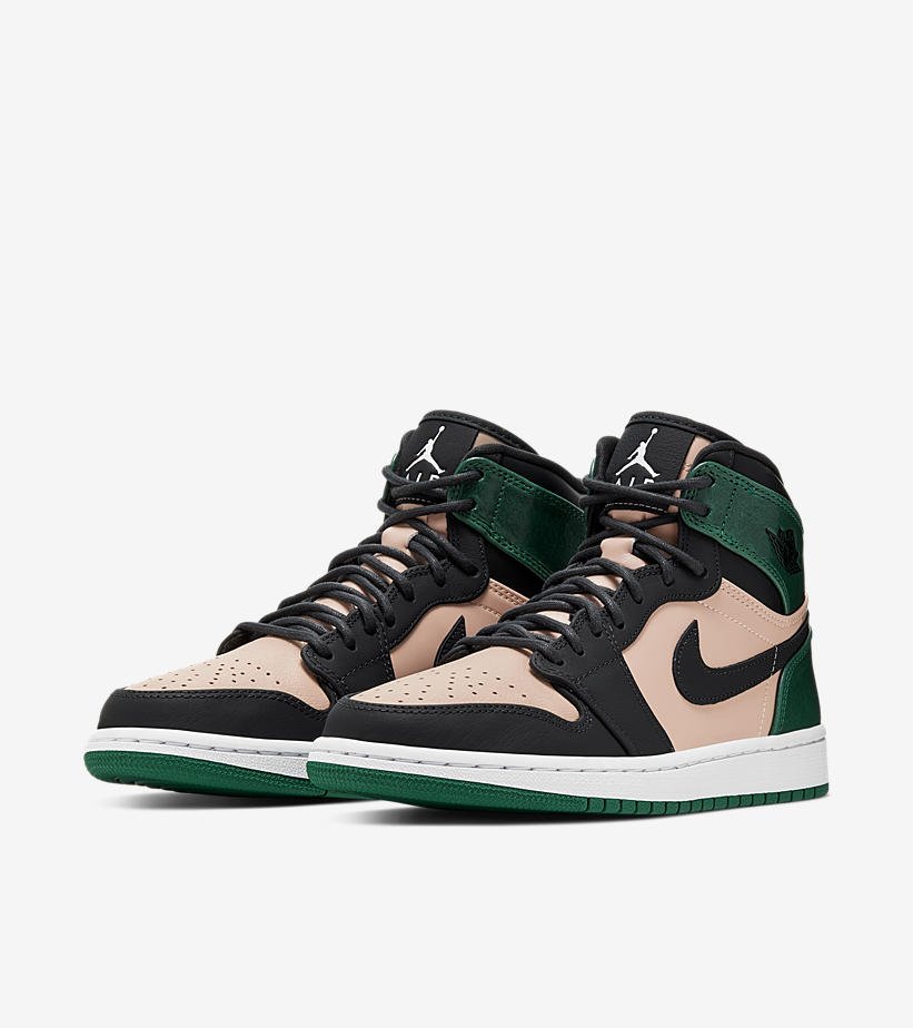 green and tan jordan 1