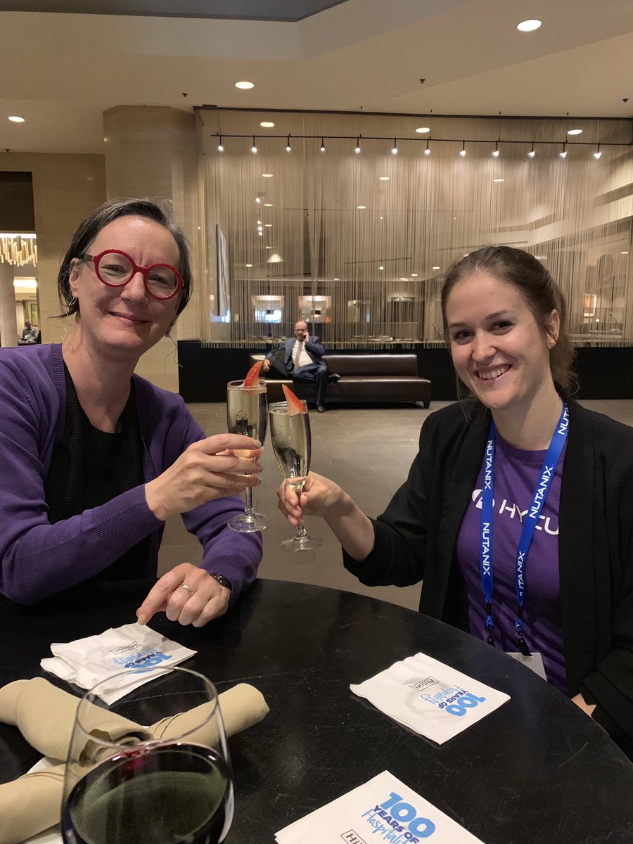 Congrats to our incredible marketing masterminds on a terrific Nutanix Next conference! <a href="/HYCUInc/">HYCU, Inc.</a>