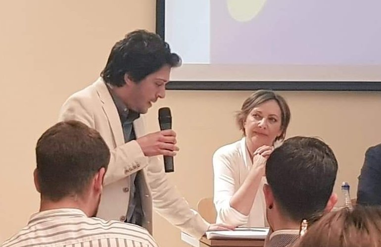 mmoncholi's tweet photo. Hoy hemos puesto el punto y final al XVII Curso de Periodismo Taurino @cursopertaurino Fundación Wellington. 
Ha sido un placer tirar una vez más p'alante y apostar por el futuro de la información taurina!
Ahora quedan los recuerdos y los buenos deseos.
Mucha suerte para todos! https://t.co/nlivlW2B1Y