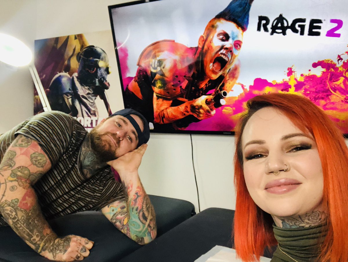 lauren winzer (@laurenwinzer) on Twitter photo Ready to do the first #ragegrets tattoos today with <a href="/Bethesda_ANZ/">Bethesda ANZ & SE Asia</a> !!!!! #RAGE2 Ready to do the first #ragegrets tattoos today with <a href="/Bethesda_ANZ/">Bethesda ANZ & SE Asia</a> !!!!! #RAGE2
