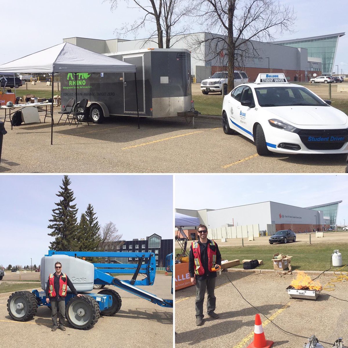 We had a great time today at the NAOSH Week Safety BBQ &amp; Tradeshow at @reddeercollege! A huge shout out to all the volunteers and sponsors!