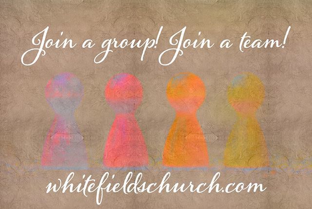 whitefieldscc's tweet photo. At WFCC we like to Join a community group and join a serving team to be who God intended us to be fully. #joinateam #joinagroup #community #serving #Christian #ChristianLife #God #Longmont https://t.co/z7vWUNWTV2