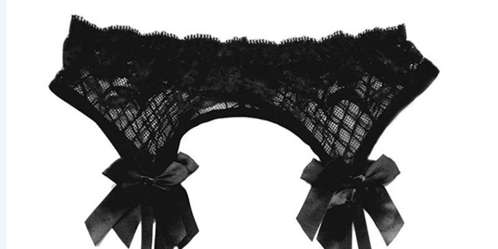 intimatesdirect's tweet image. #onlinestore Sheer Lace Garter Belt