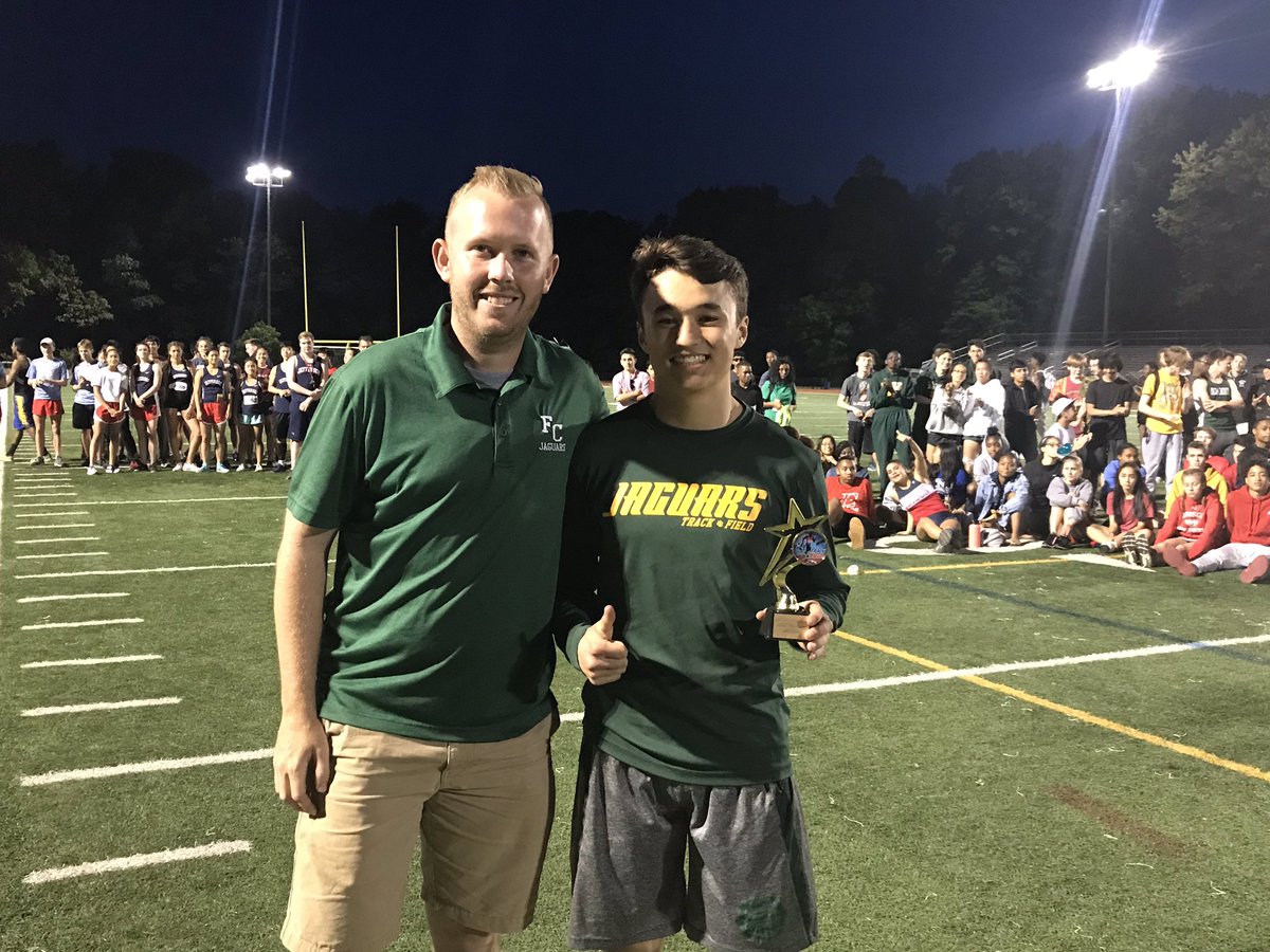 FCJagsAthletics's tweet photo. Congratulations to Jaguar Senior Conley Ku who was selected the Outstanding Boys Track Athlete of the 2019 National District Track &amp; Field Championship !  @FallsChurchHS  @runjagsrun https://t.co/F9K3dZW8D7