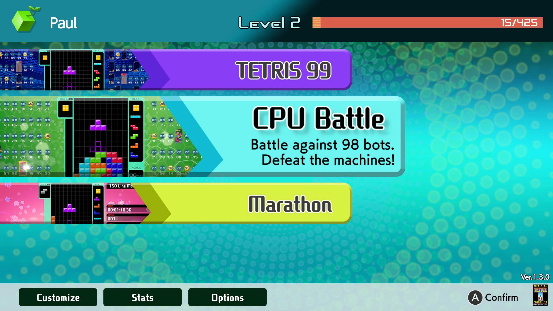 Nintendo eshop tetris 99 sale