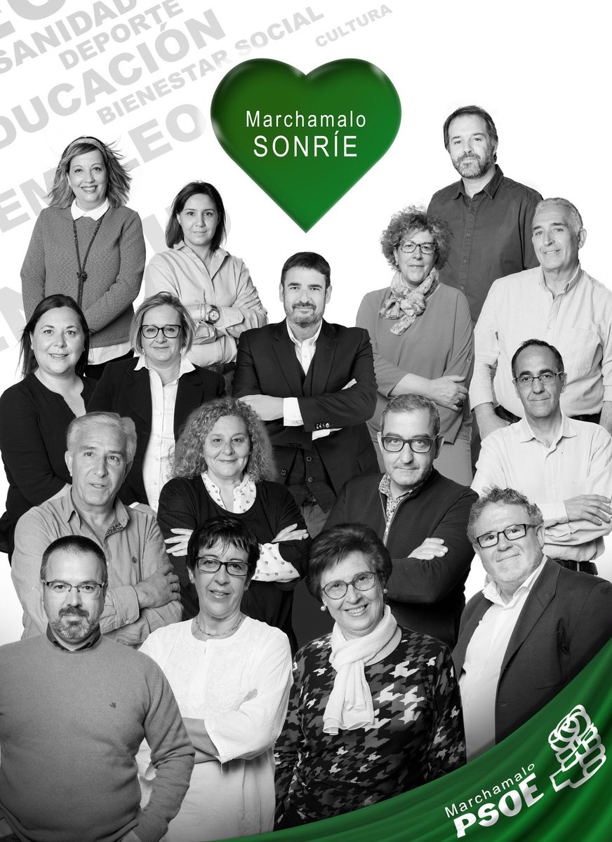 #MarchamaloSONRÍE
#VotaPSOE
