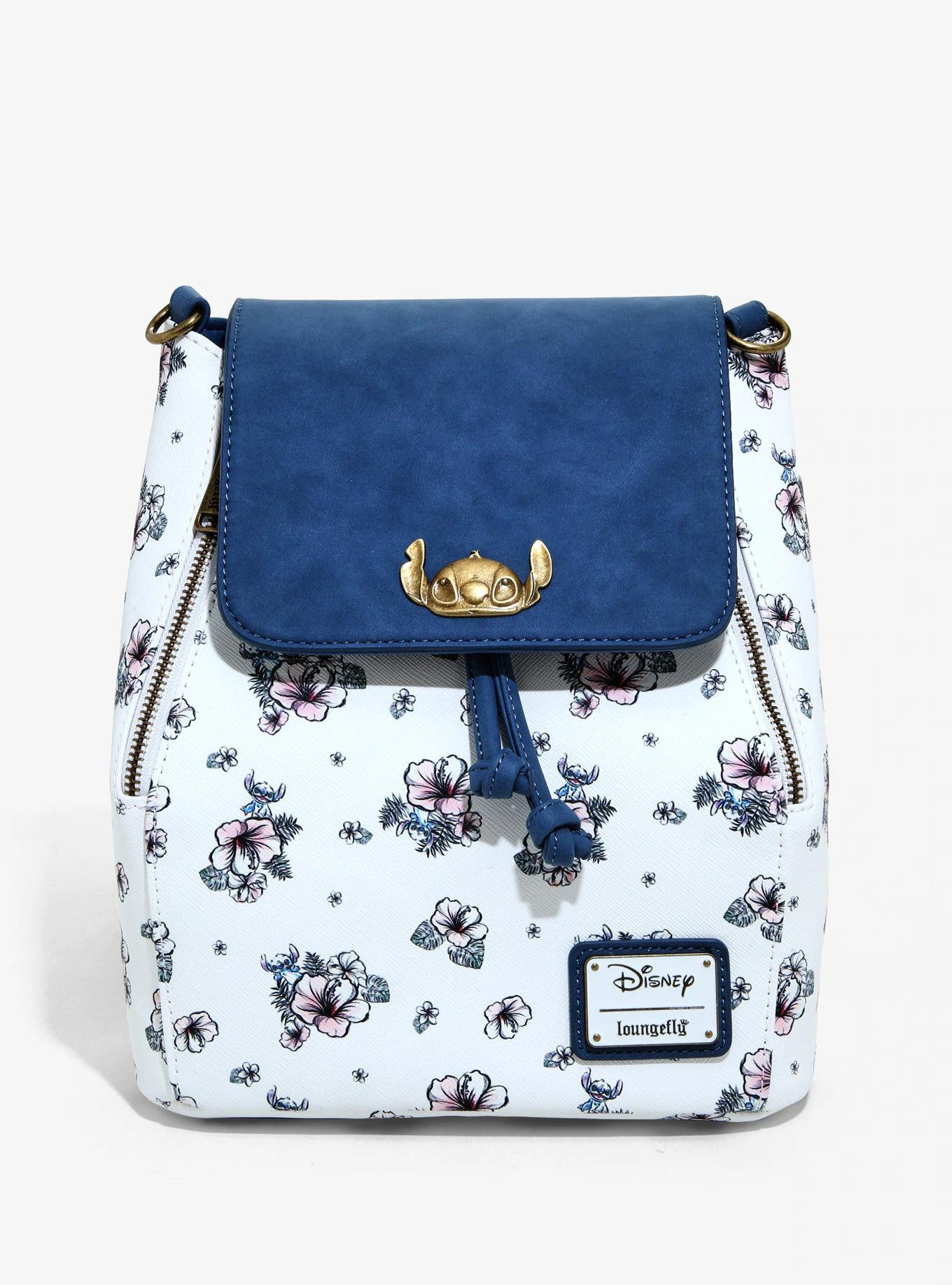Disney's Lilo and Stitch Floral Crossbody Bag