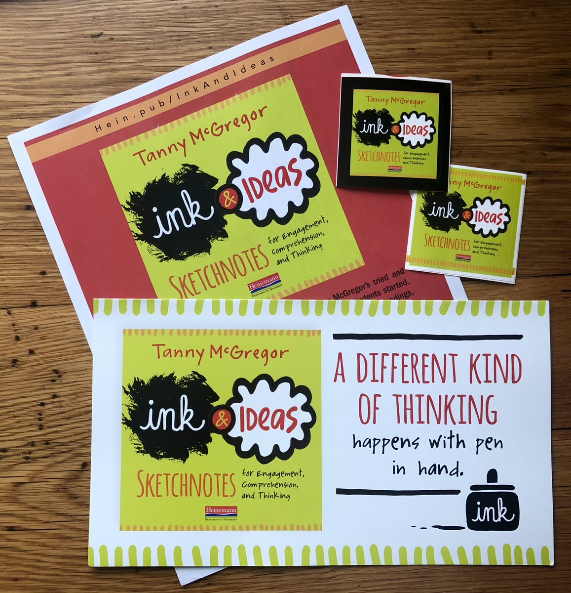 TannyMcG's tweet image. It’s time for a #TeacherAppreciation book giveaway! Retweet for a chance to win a copy of #InkAndIdeas. The winner will be randomly chosen &amp;amp; announced on Friday, 5/10 at 9:00 pm EST. 🤞🏼😊